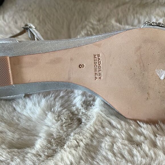 NWT Badgley Mischka Fiery Wedge Sandals - Picture 3 of 5